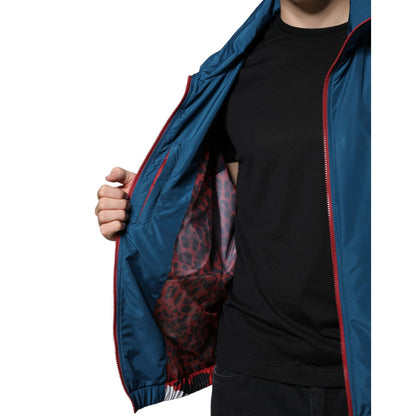 Dolce & Gabbana Multicolor Polyester Full Zip Jacket 1728,67345645728,Bombers - Jackets & Coats - Clothing,Clothing,Dolce & Gabbana,IT50 | L,Jackets & Coats - Clothing,Jackets - Men - Clothing,Material: 85% Polyester 15% Nylon,Men,Multicolor,Preowned / De