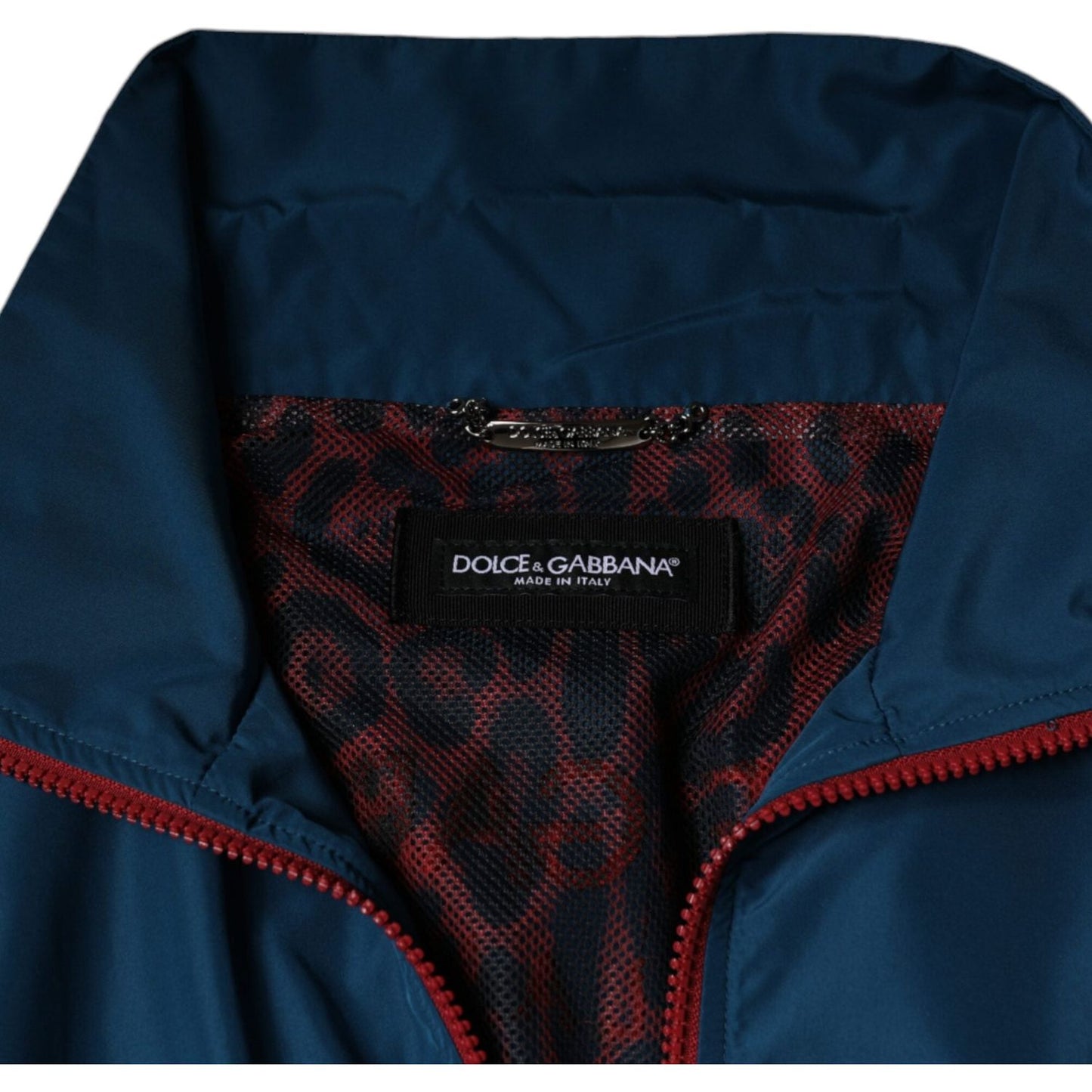 Dolce & Gabbana Multicolor Polyester Full Zip Jacket Dolce & Gabbana