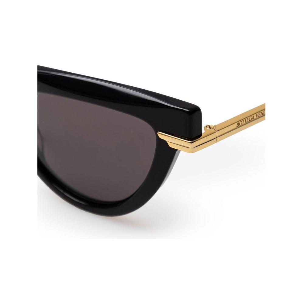 Bottega Veneta Black Acetate Sunglasses Bottega Veneta