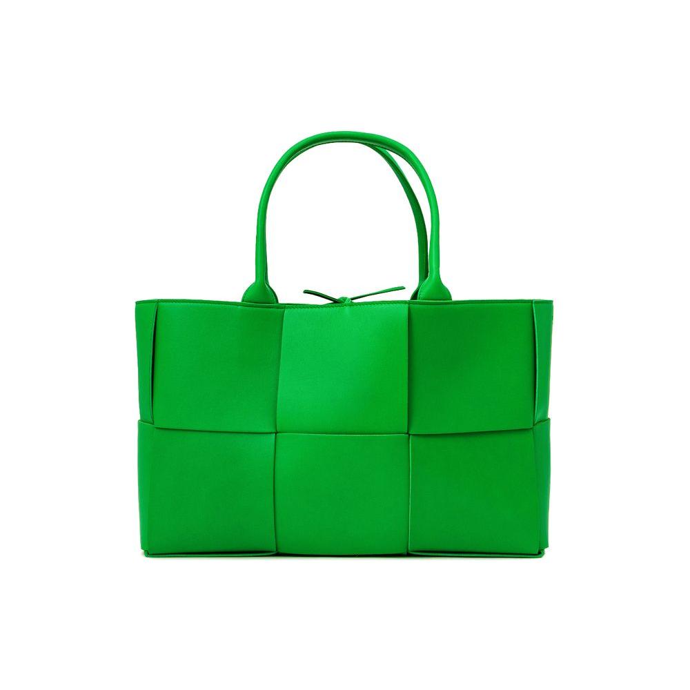 Bottega Veneta Green Leather Handbag Bottega Veneta