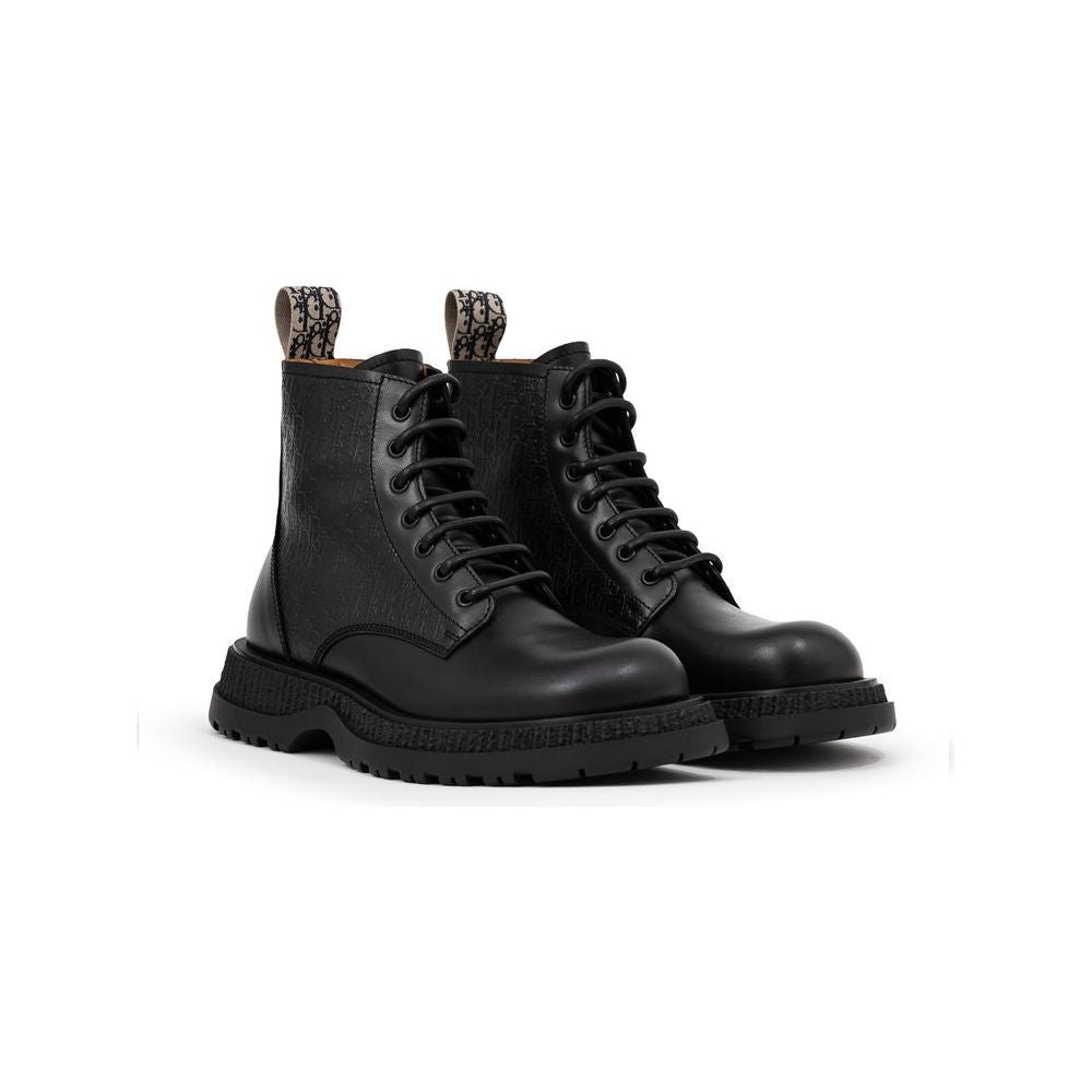 Dior Black Leather Boot Dior