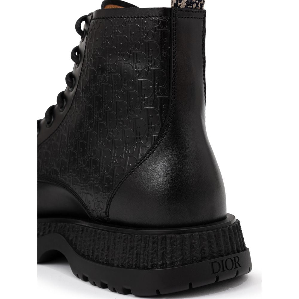 Dior Black Leather Boot Dior