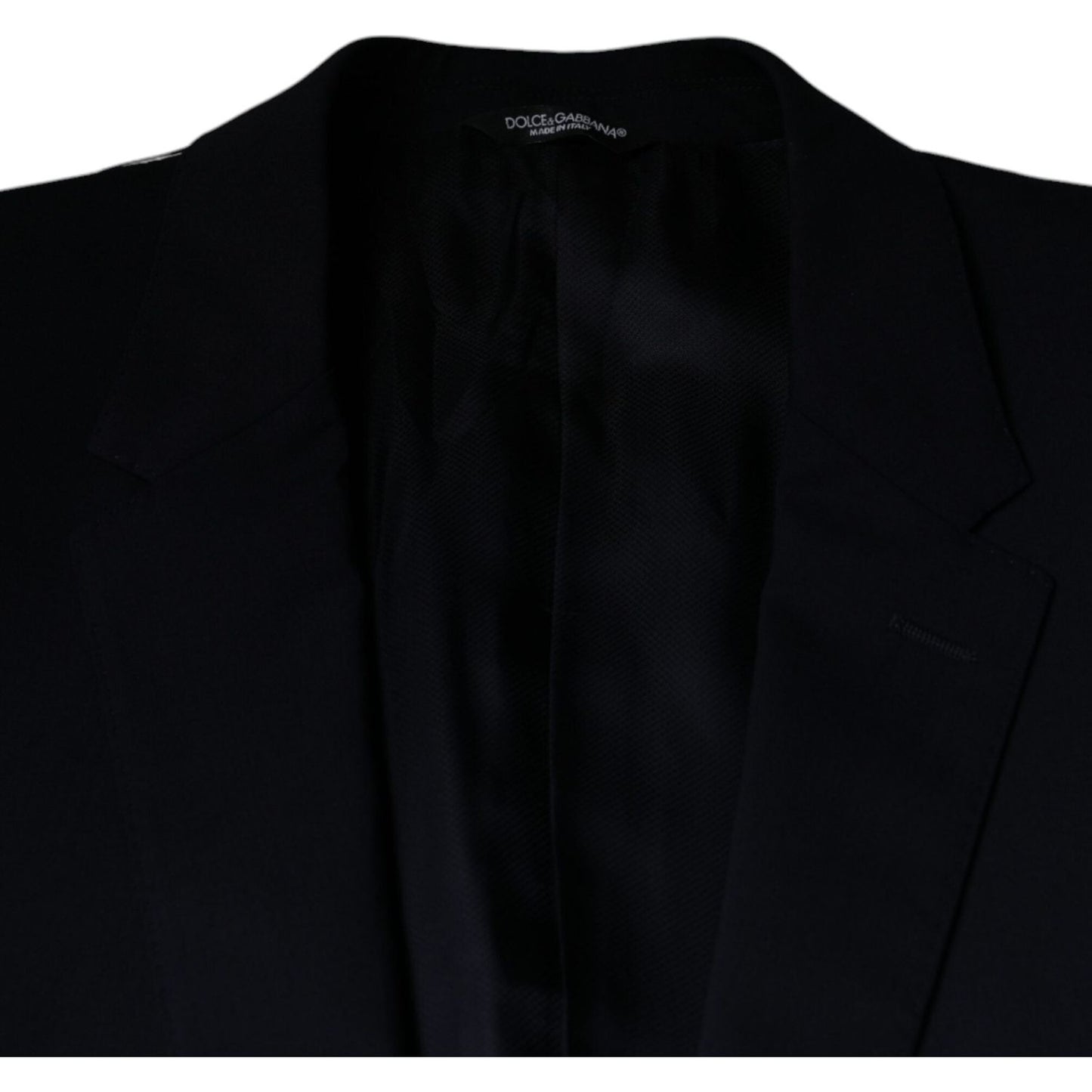 Dolce & Gabbana Dark Blue Formal Tuxedo 2 Piece Suit Dolce & Gabbana