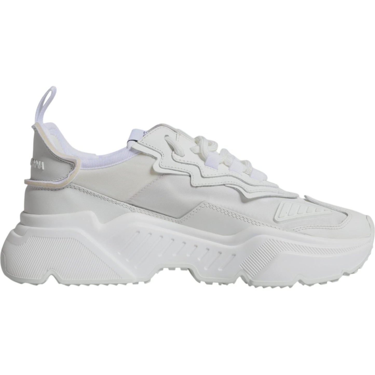 Dolce & Gabbana White Nylon Daymaster Low Top Sneakers Shoes Dolce & Gabbana