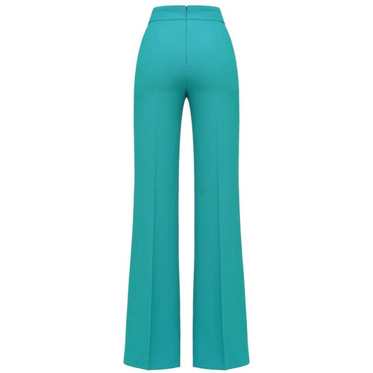 PINKO Green Polyester Jeans & Pant PINKO