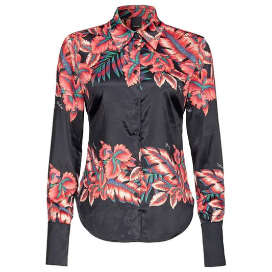 PINKO Black Viscose Shirt PINKO