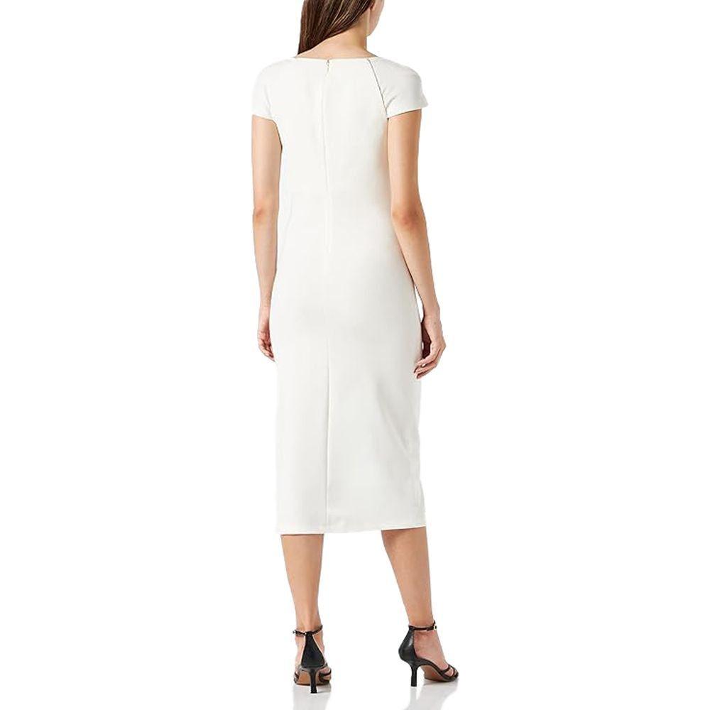 PINKO White Viscose Dress PINKO