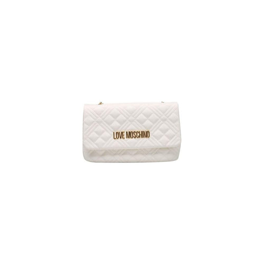 Love Moschino White Polyethylene Women Crossbody Bag Love Moschino