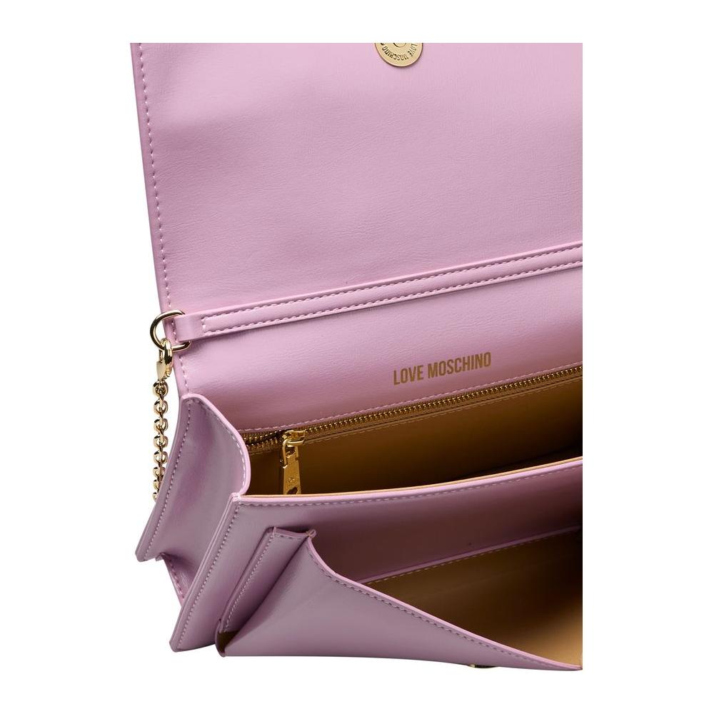 Love Moschino Purple Polyethylene Women Crossbody Bag Love Moschino