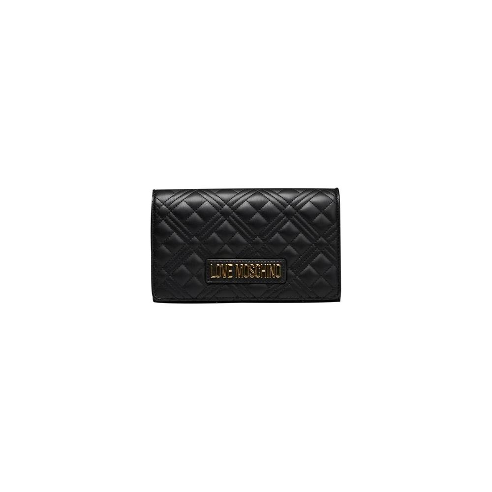 Love Moschino Black Polyethylene Women Crossbody Bag Love Moschino