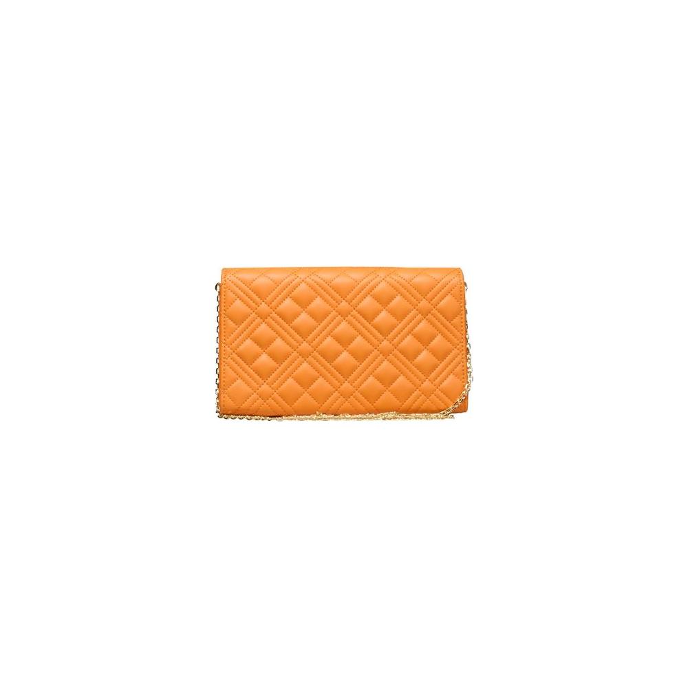 Love Moschino Orange Polyethylene Women Crossbody Bag Love Moschino