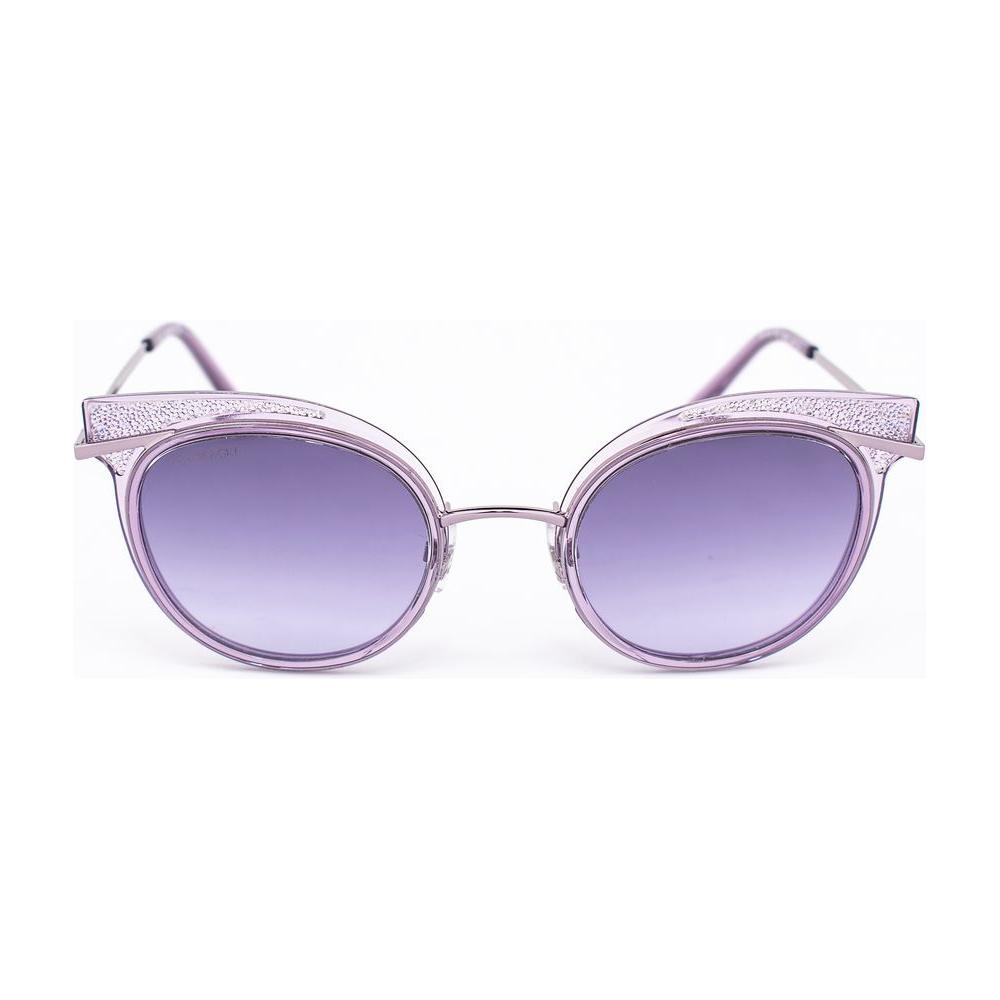 Swarovski Purple Metal Sunglasses Swarovski