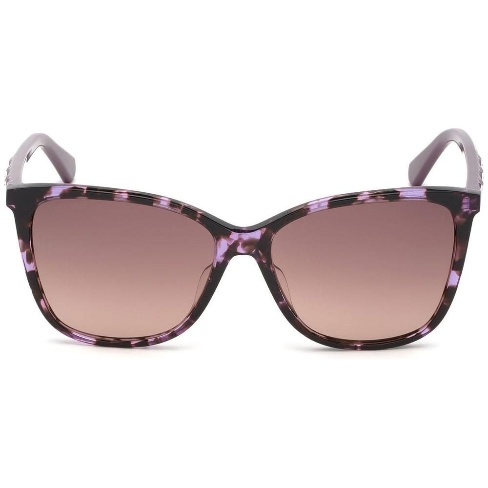 Swarovski Purple Plastic Sunglasses Swarovski