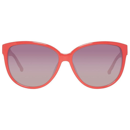 Swarovski Red Acetate Sunglasses Swarovski