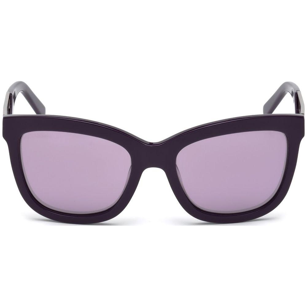 Swarovski Purple Plastic Sunglasses Swarovski