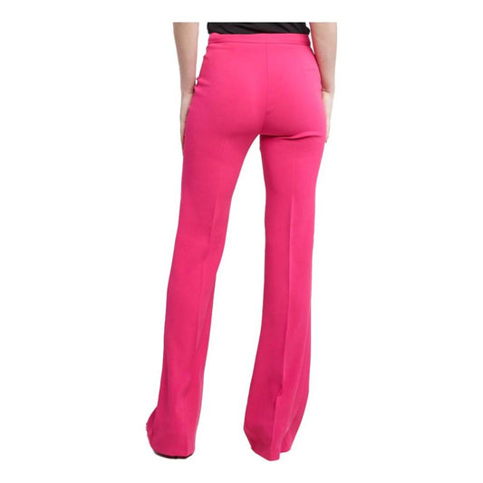 PINKO Fuchsia Polyester Jeans & Pant PINKO Violet Red