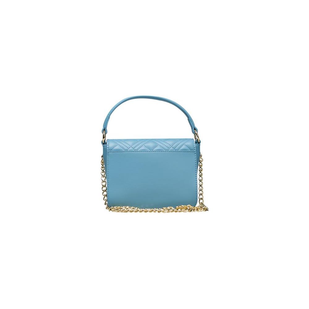 Love Moschino Light Blue Polyethylene Women Handbag Love Moschino