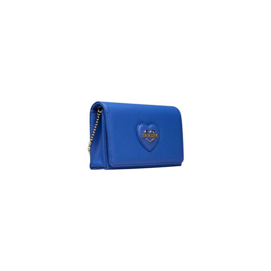 Love Moschino Blue Polyethylene Women Crossbody Bag Love Moschino