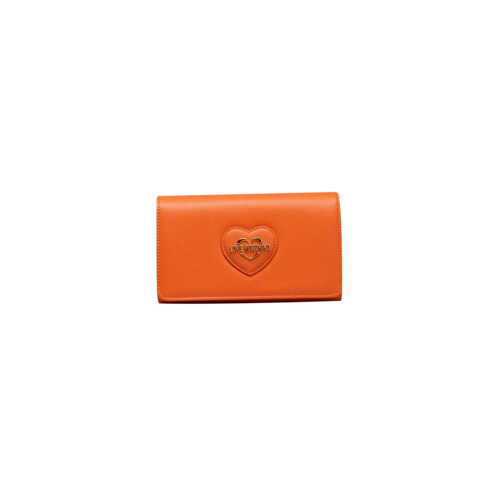 Love Moschino Orange Polyethylene Women Crossbody Bag Love Moschino