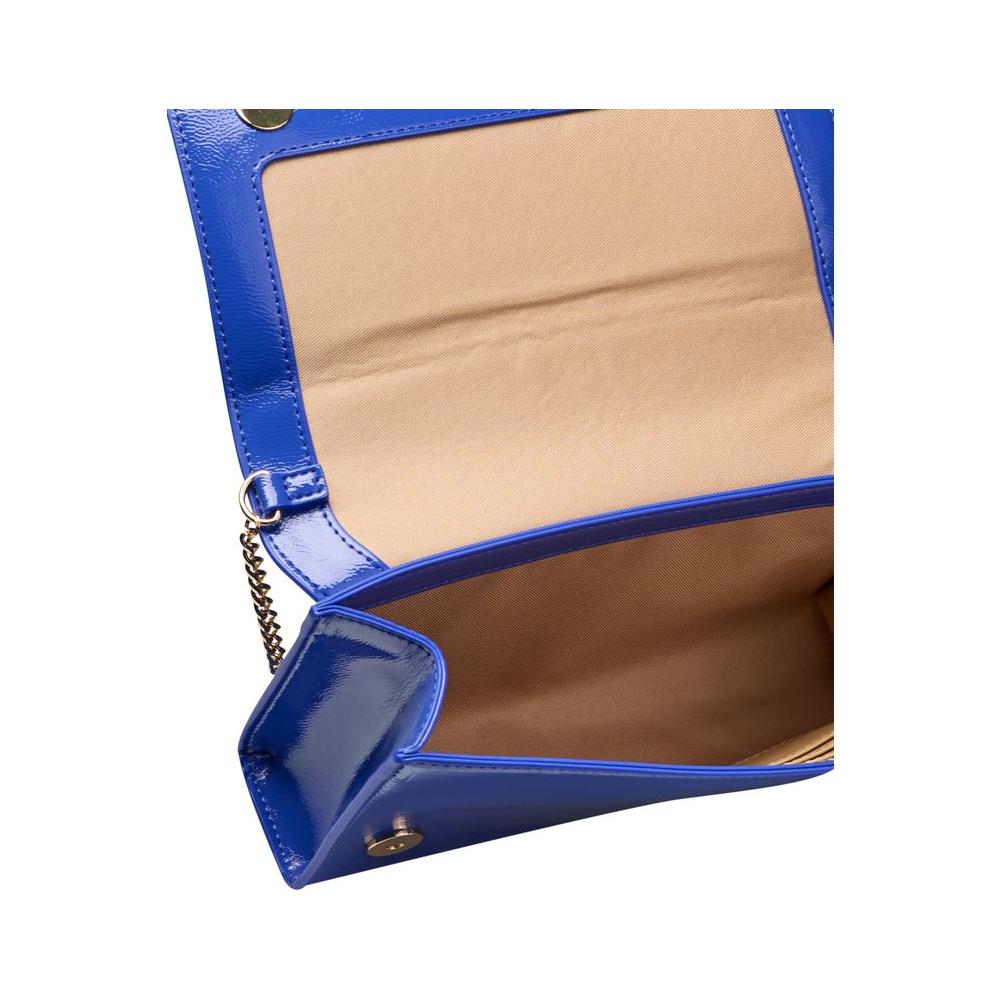 Love Moschino Blue Polyethylene Women Crossbody Love Moschino