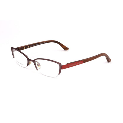 Alexander McQueen Bicolor Metal Glasses (Frames) Alexander McQueen