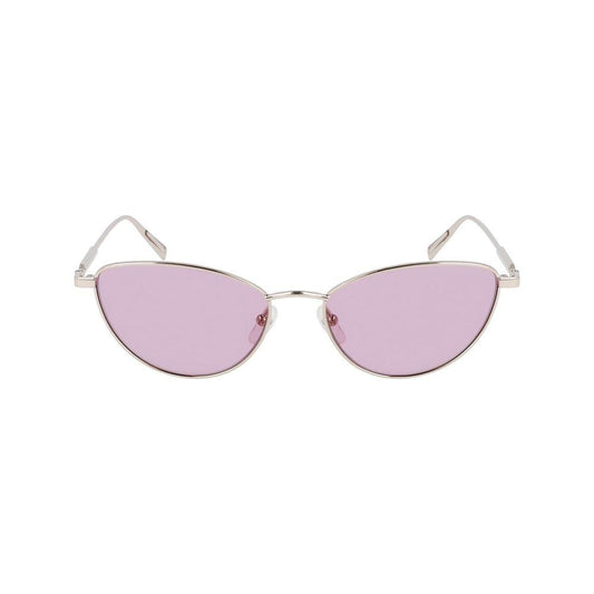 Longchamp Rose Gold Metal Sunglasses Longchamp