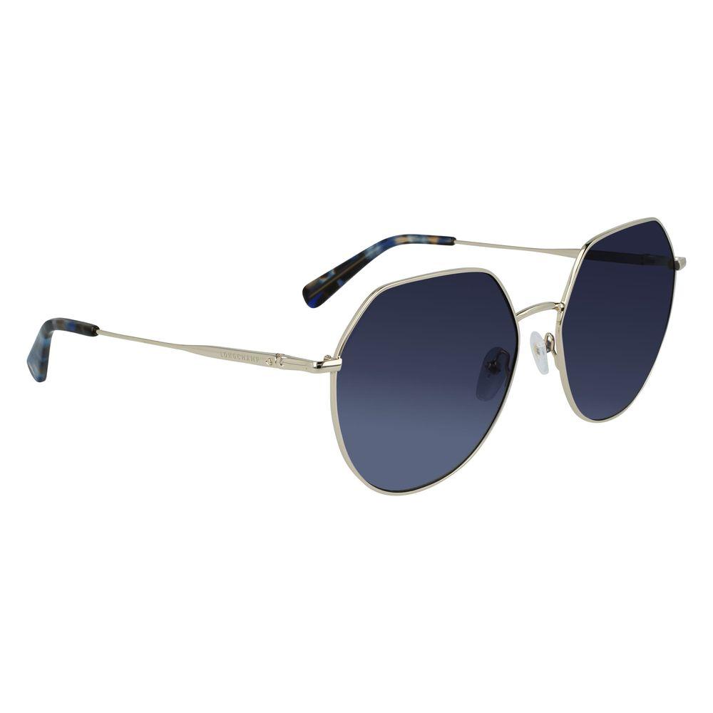 Longchamp Bicolor Metal Sunglasses Longchamp