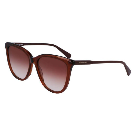 Longchamp Brown Acetate Sunglasses Longchamp