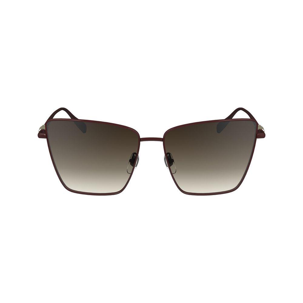 Longchamp Red Metal Sunglasses Longchamp