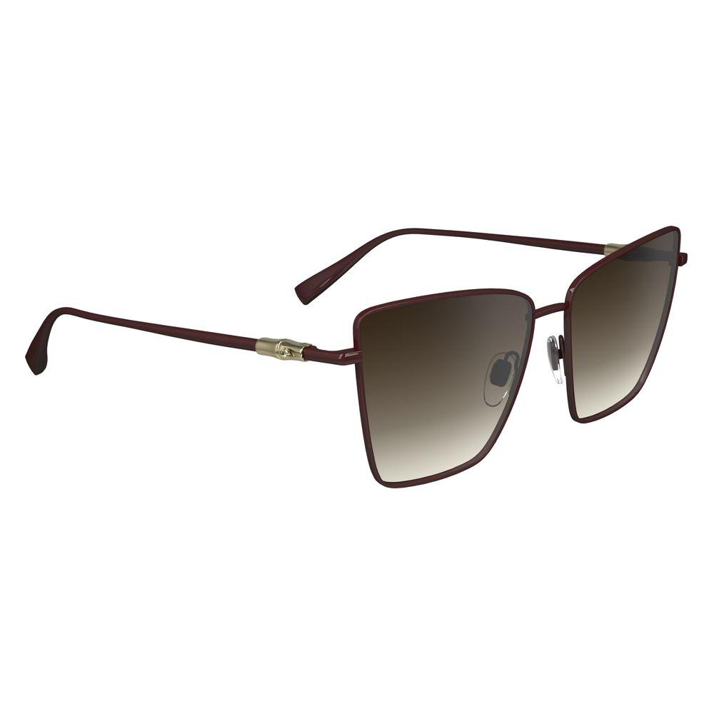 Longchamp Red Metal Sunglasses Longchamp