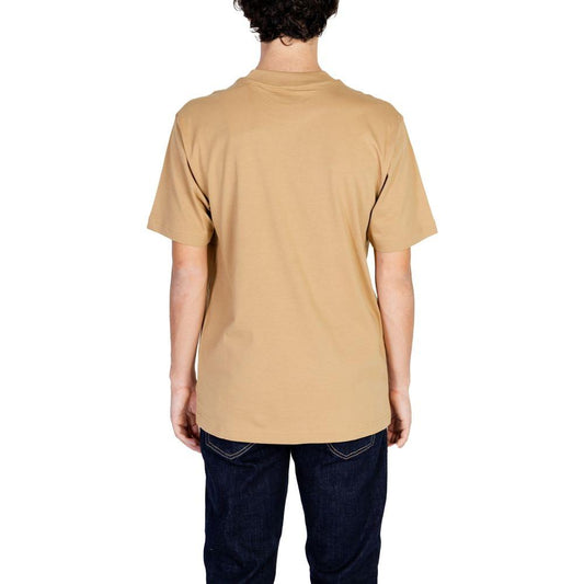 New Balance Beige Cotton T-Shirt New Balance