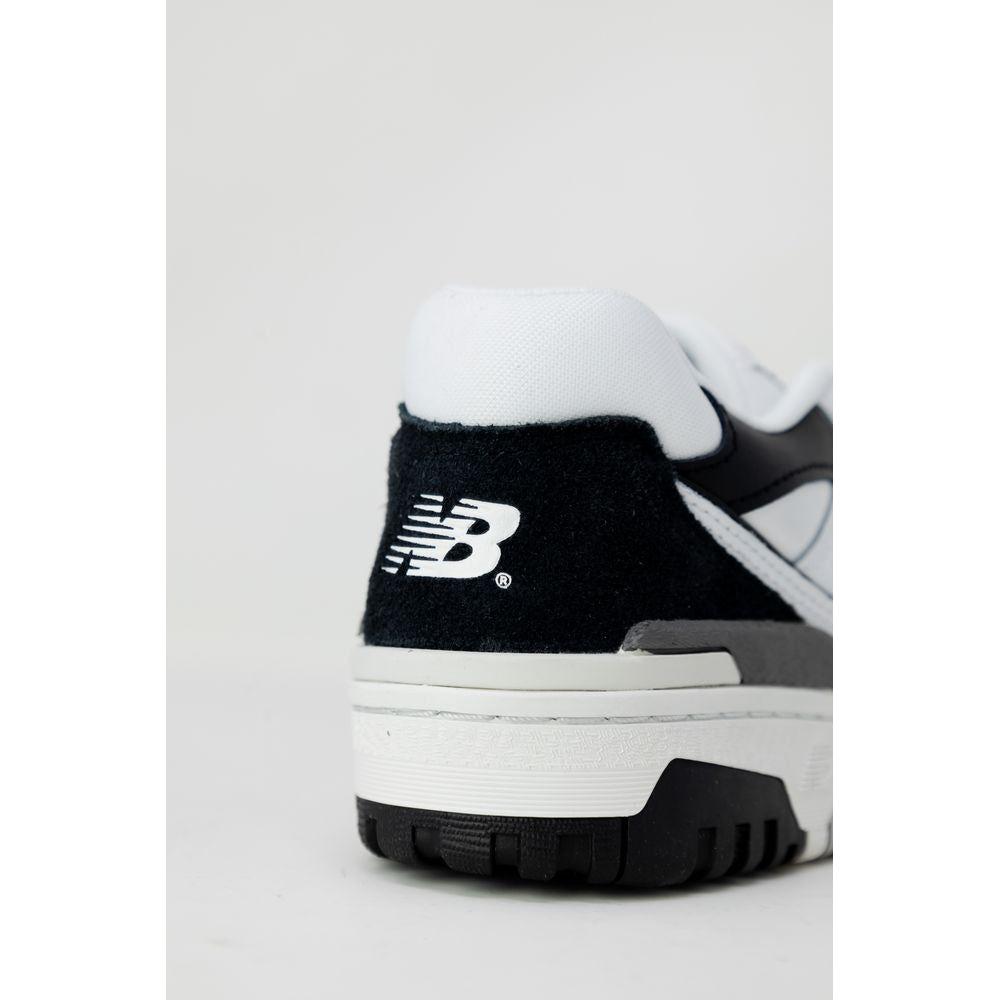 New Balance Black Synthetic Leather Sneaker New Balance