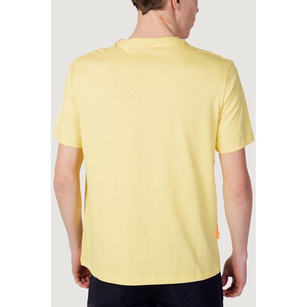 Suns Yellow Cotton T-Shirt Suns