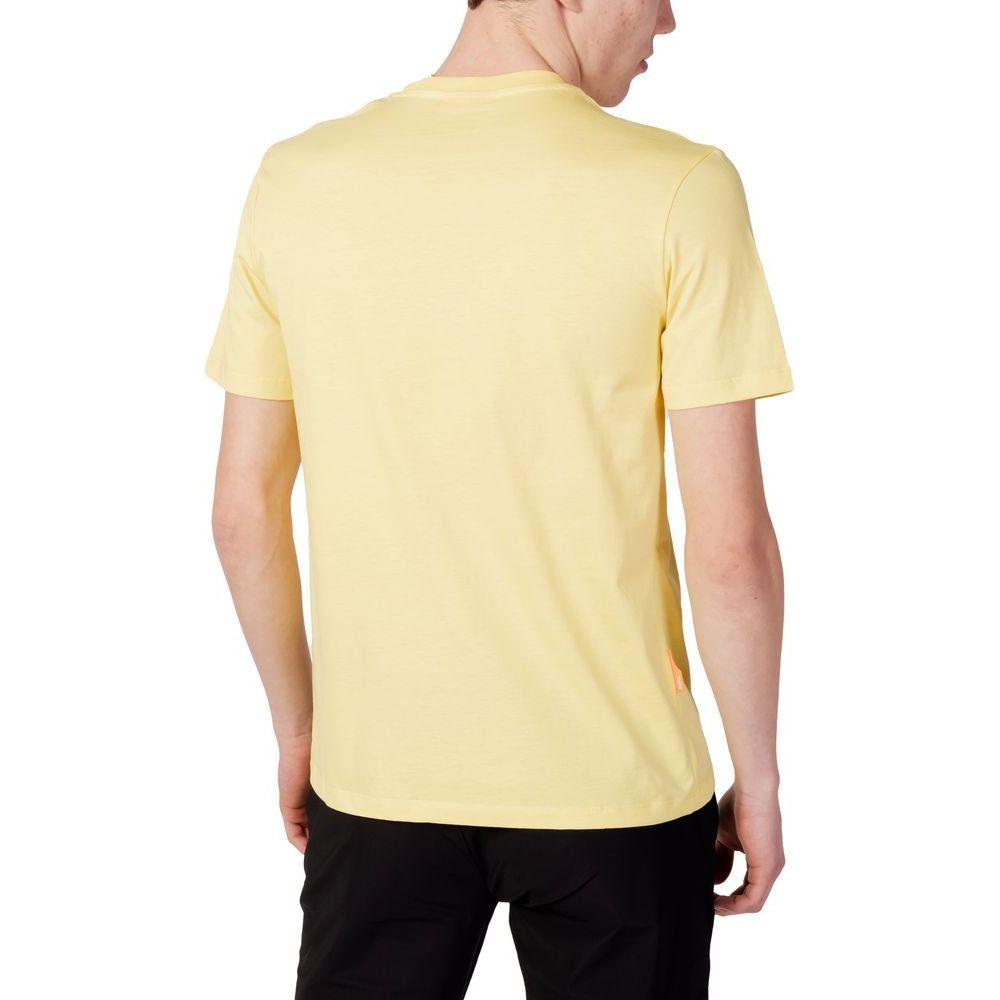 Suns Yellow Cotton T-Shirt Suns