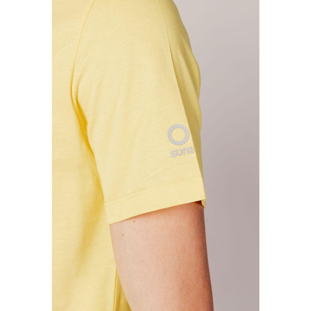 Suns Yellow Cotton T-Shirt Suns