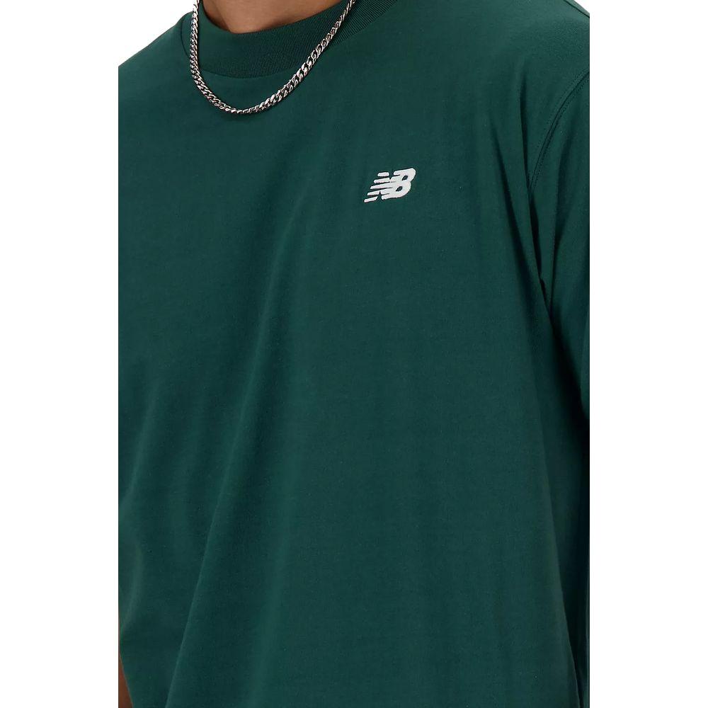 New Balance Green Cotton T-Shirt New Balance