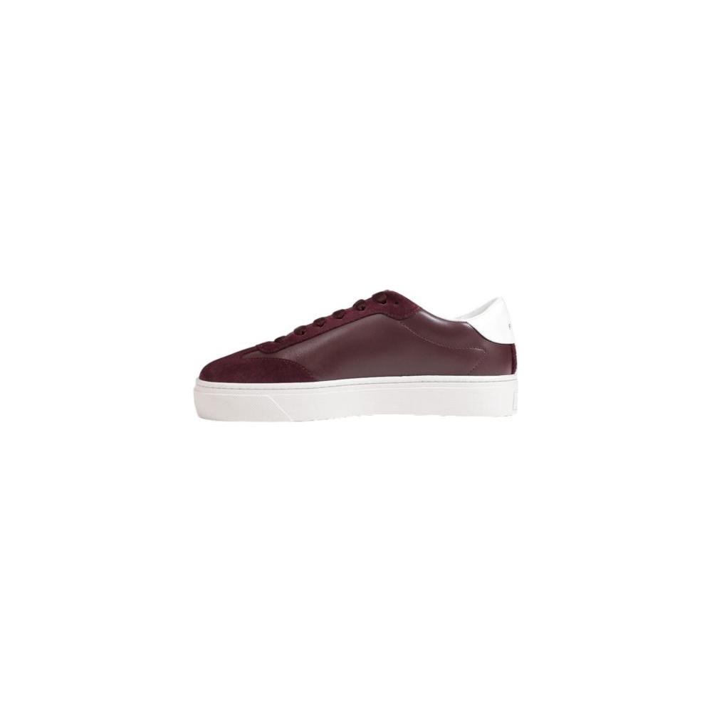 Furla Bordeaux Leather Sneaker Furla