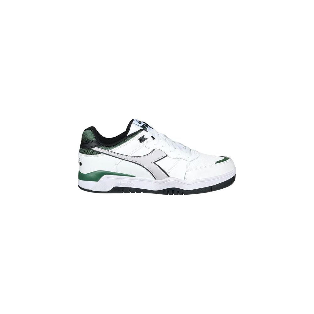 Diadora Green Leather Sneaker Diadora