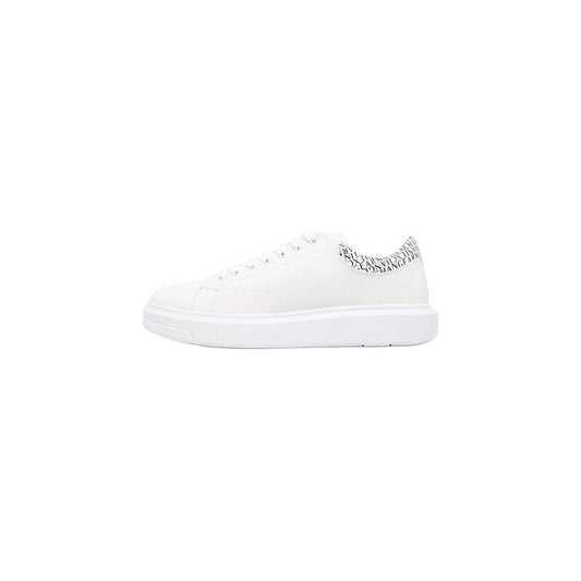 Armani Exchange White Polyester Sneaker Armani Exchange