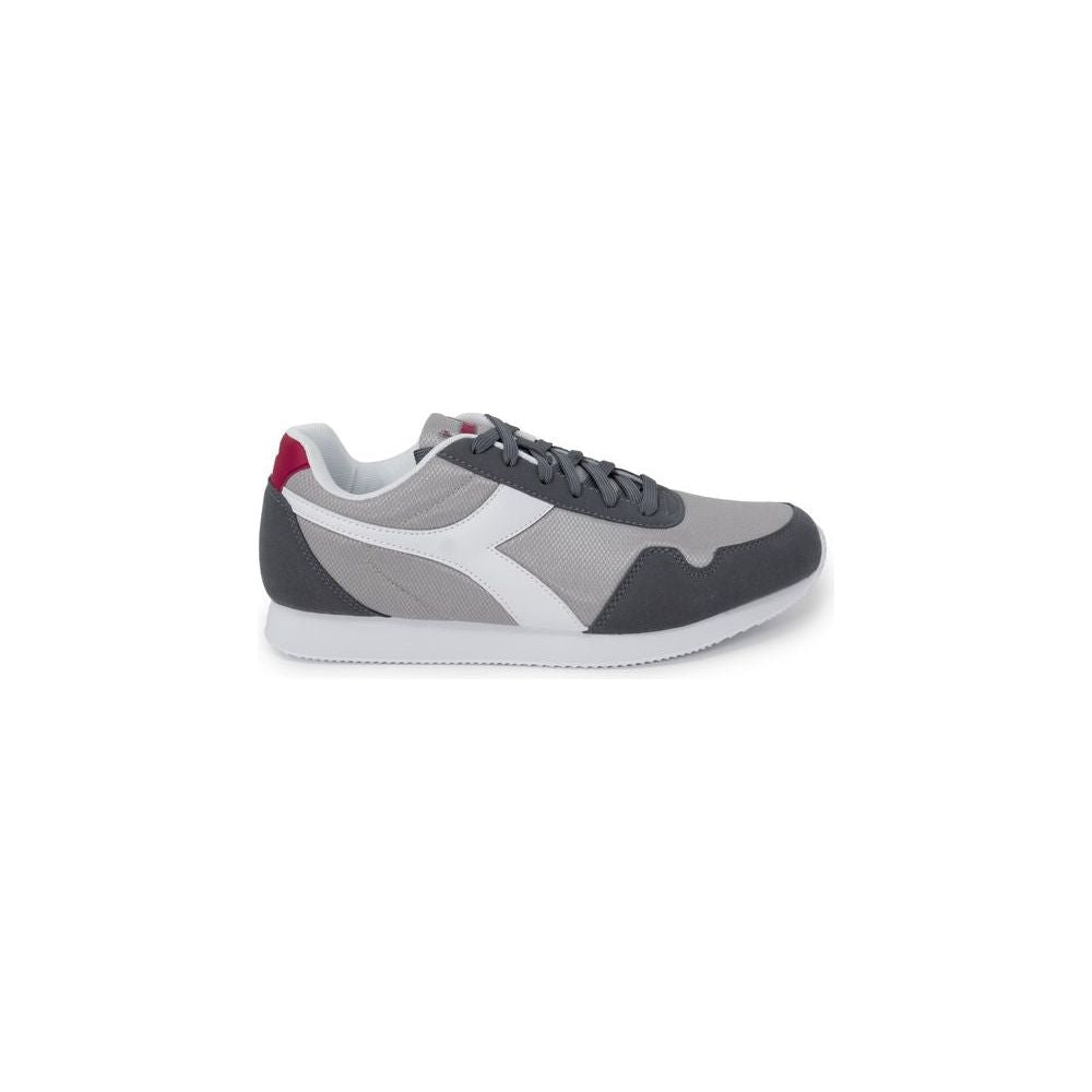 Diadora Gray Polyester Sneaker Diadora