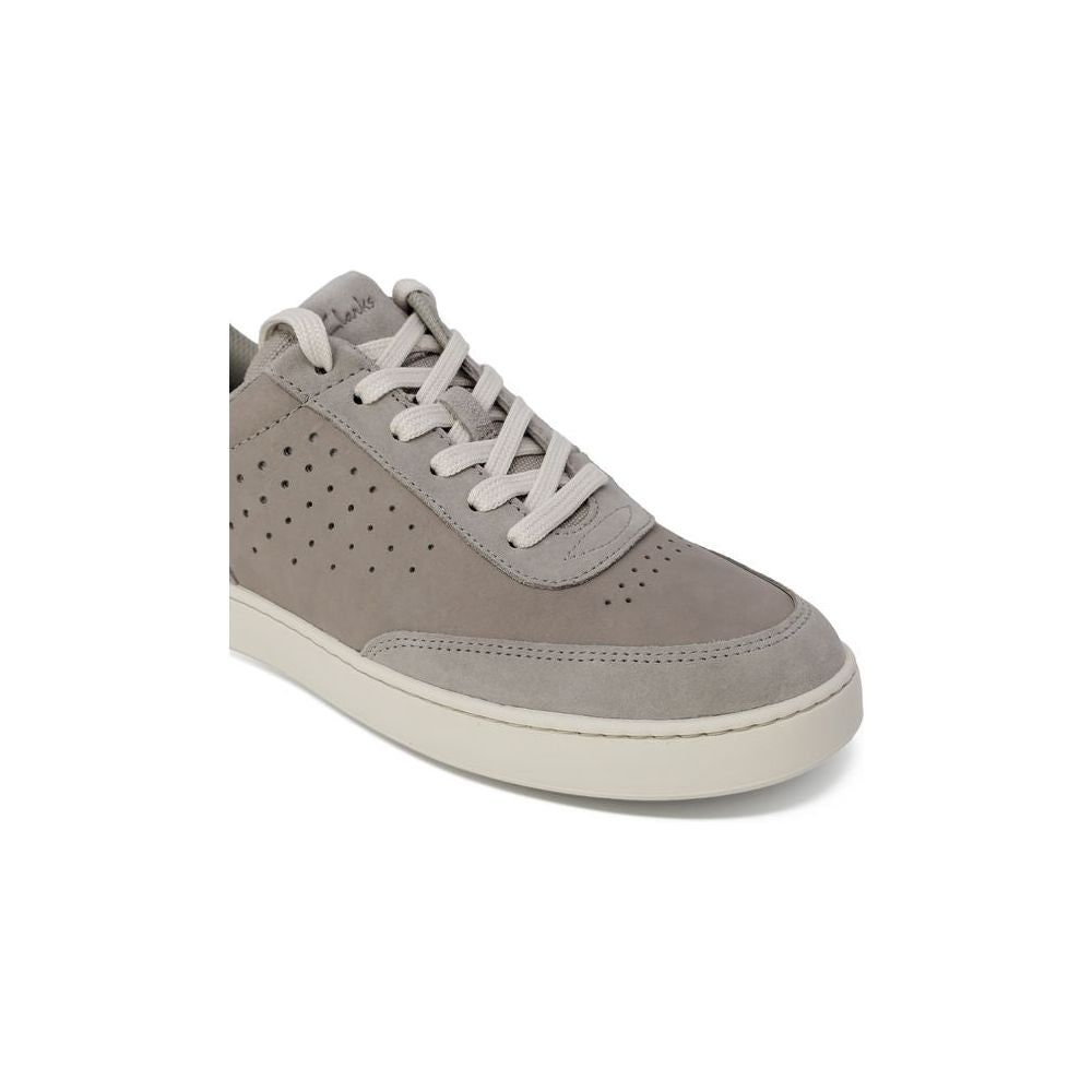 Clarks Gray Suede Sneaker Clarks