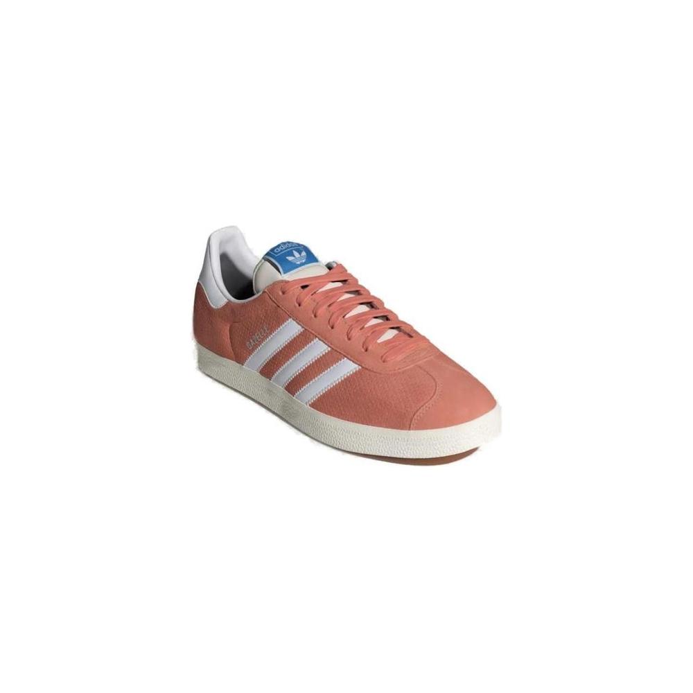 Adidas Orange Suede Sneaker Adidas