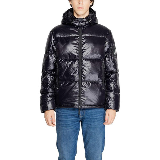 Armani Exchange Black Polyamide Jacket Armani Exchange