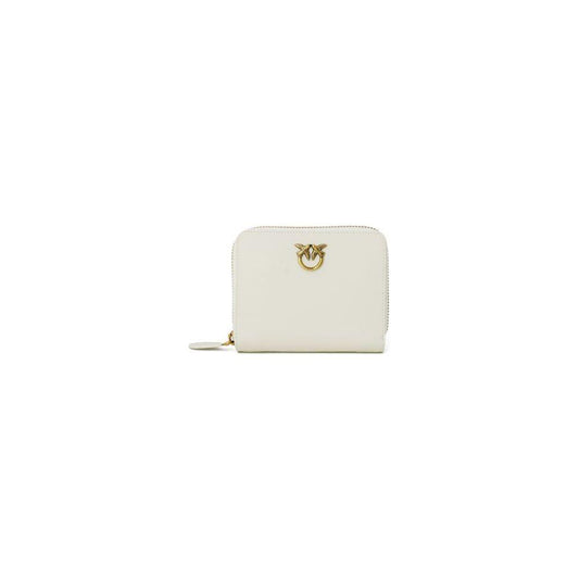 PINKO Cream Leather Wallet PINKO