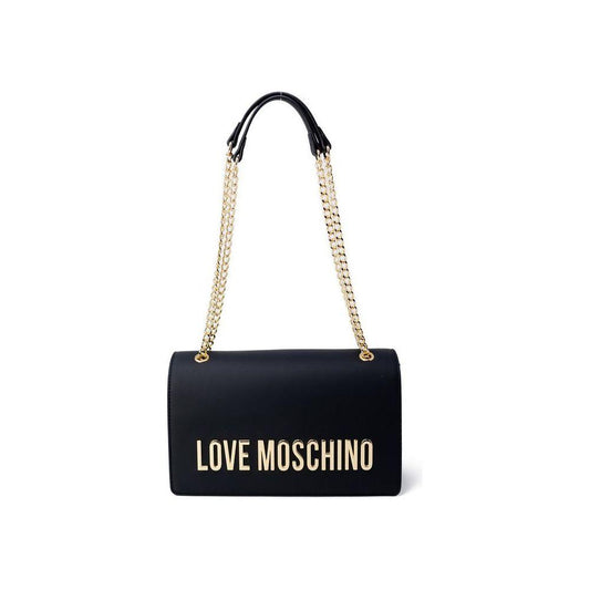 Love Moschino Black Polyethylene Handbag Love Moschino