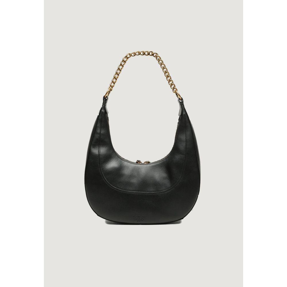 PINKO Black Leather Handbag PINKO