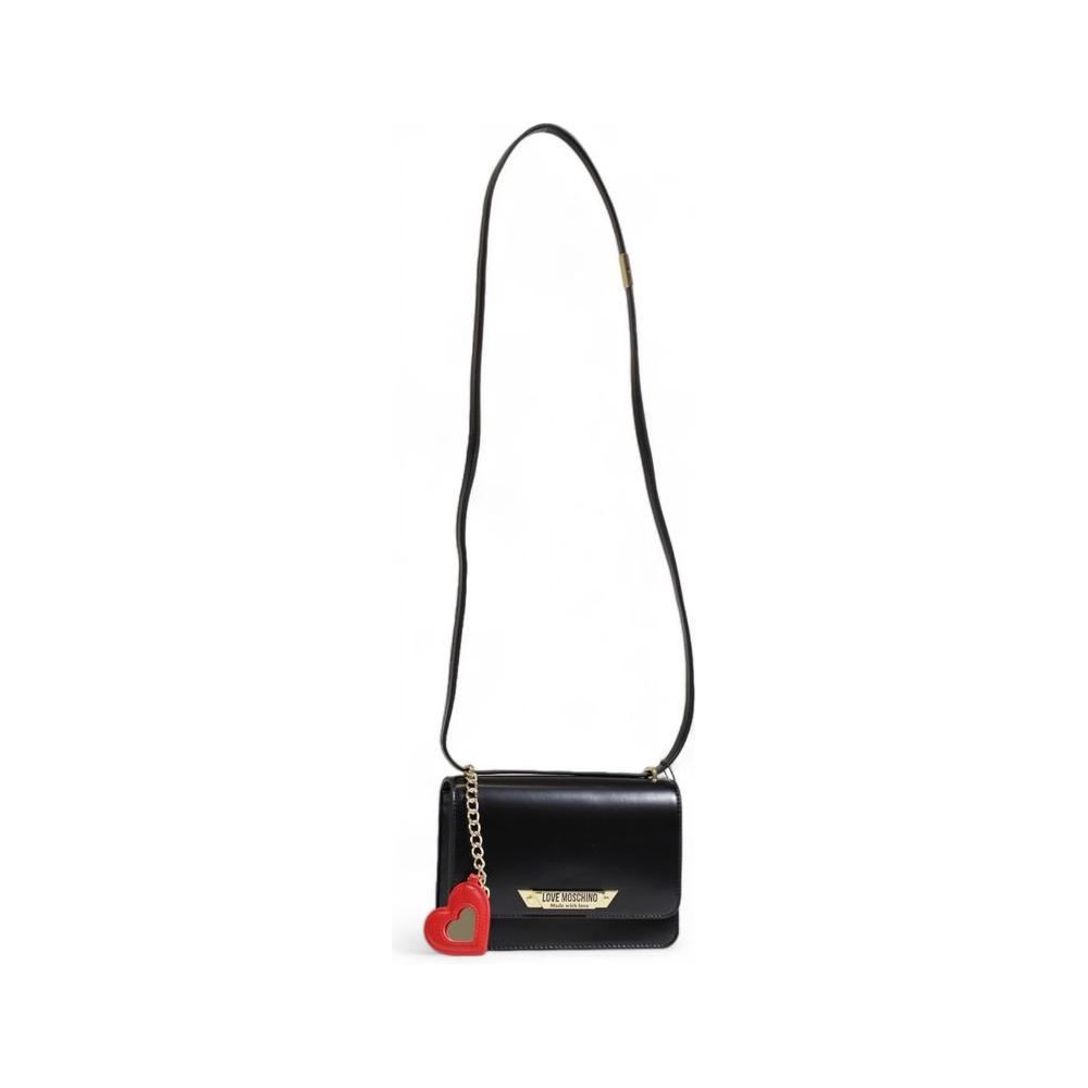 Love Moschino Black Polyethylene Handbag Love Moschino