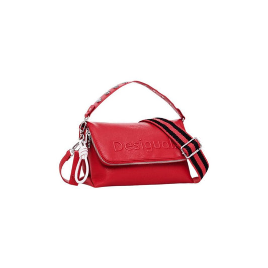 Desigual Red Polyethylene Handbag Desigual