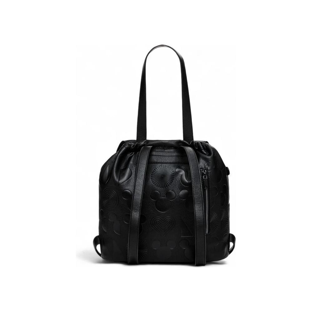 Desigual Black Polyethylene Backpack Desigual