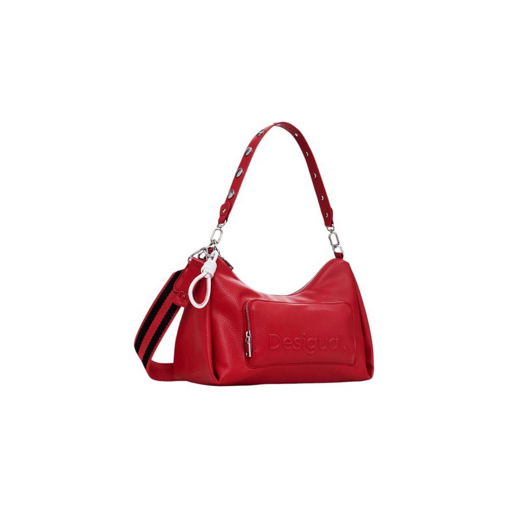 Desigual Red Polyethylene Handbag Desigual